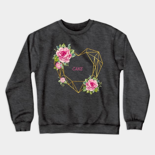 Cake Crewneck Sweatshirt by heroics